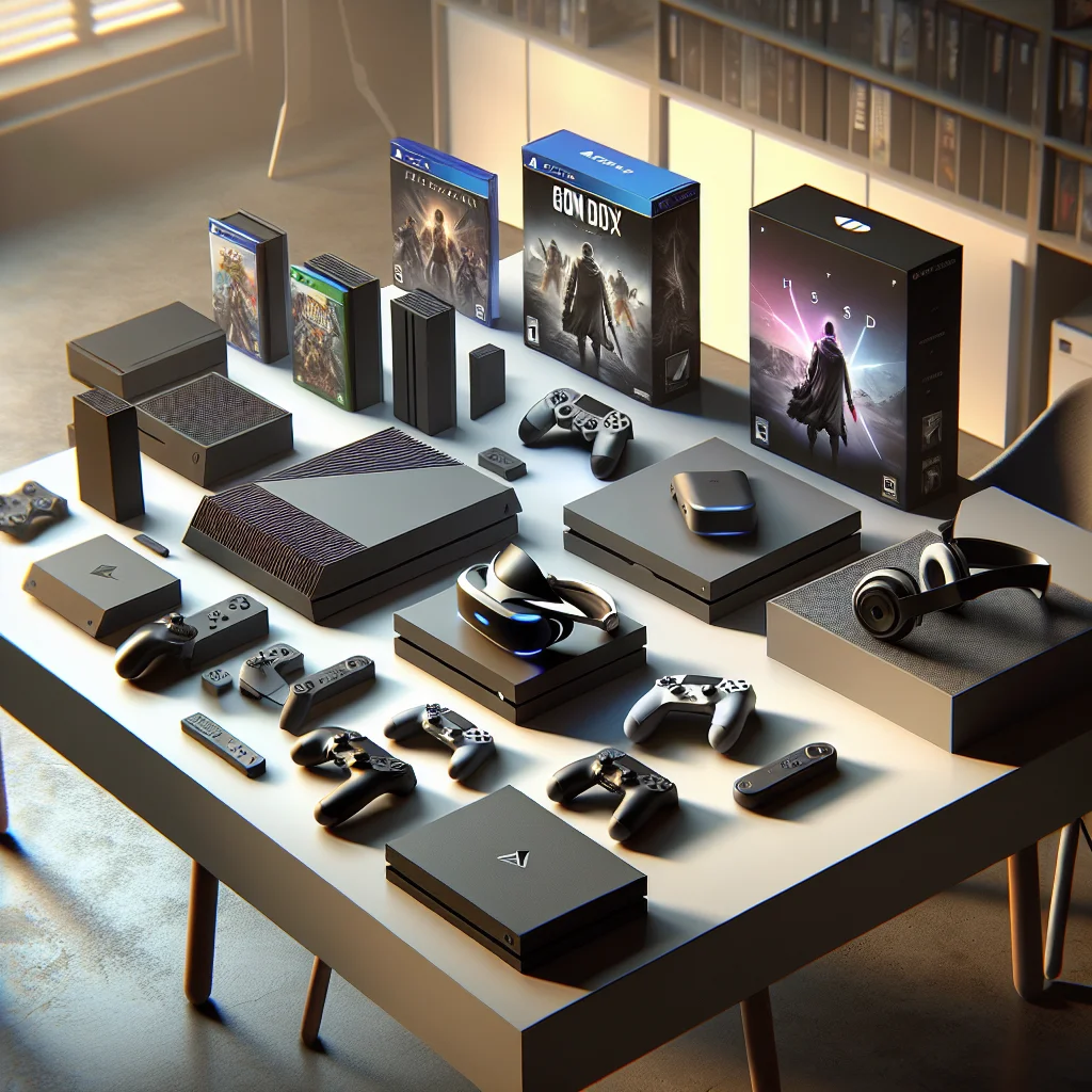 Imagem de novos lançamentos de jogos