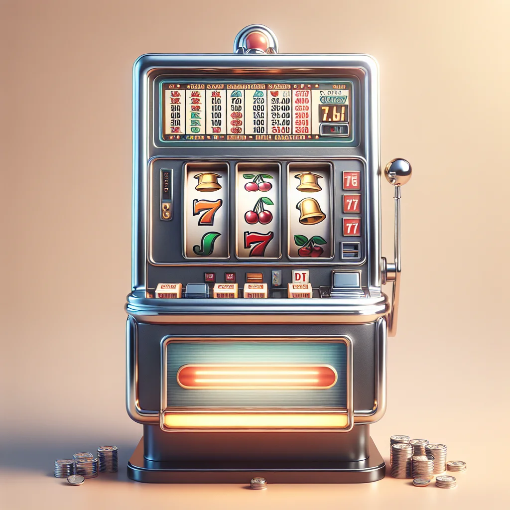 Imagem de uma máquina de slots