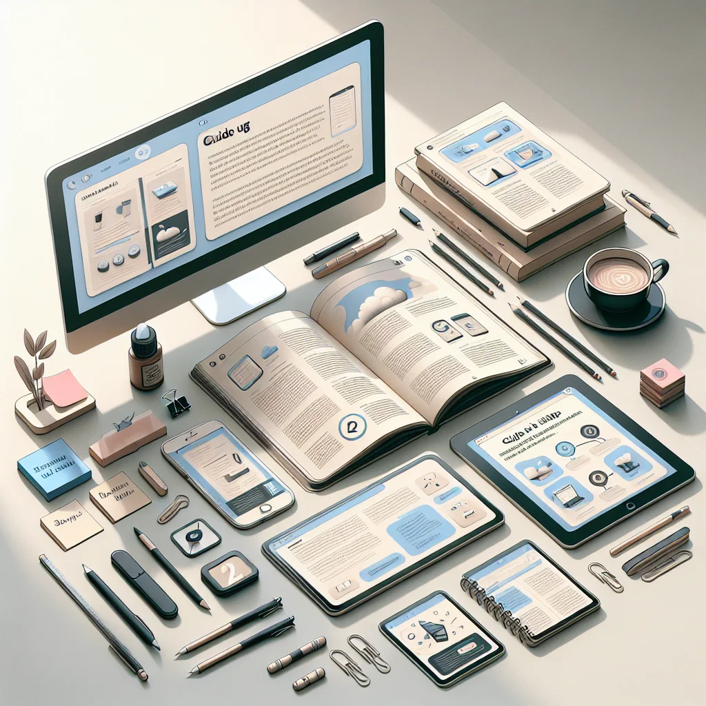 Imagem representativa de guias e tutoriais